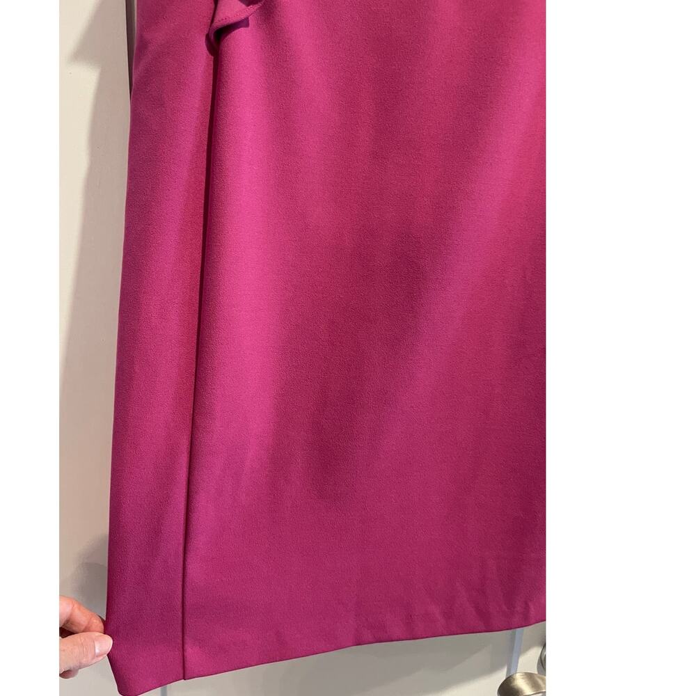 Donna Morgan Raspberry Ruffled Sleeves Shift Dress Plus Size 16 NWT Dressy - Picture 10 of 14